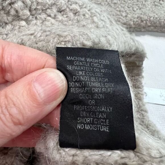 Silvia Novelli Mohair Blend Zip Up Sweater Medium - Picture 8 of 8